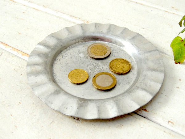 GE ゼネラル エレクトリック アドバタイジング アルミ製 ヴィンテージ プレート 灰皿 トレイ USA