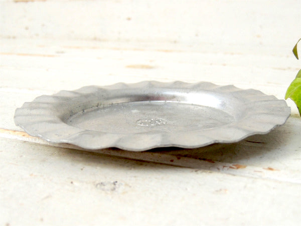 GE ゼネラル エレクトリック アドバタイジング アルミ製 ヴィンテージ プレート 灰皿 トレイ USA