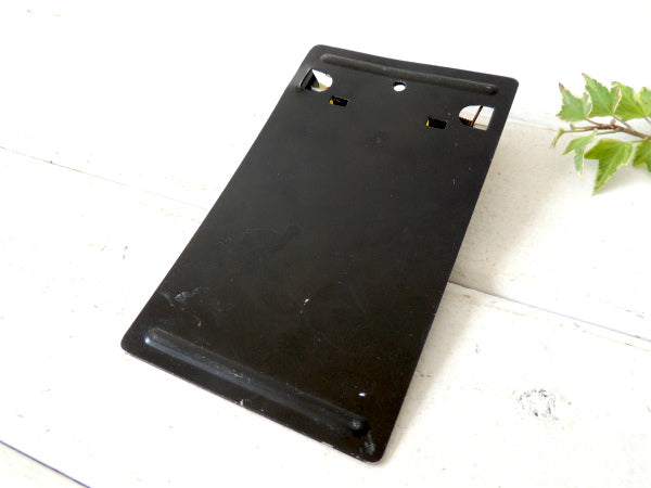 【SOMMER BROS.SEED】ブリキ製・ノベルティ・ヴィンテージ・クリップボード/バインダー