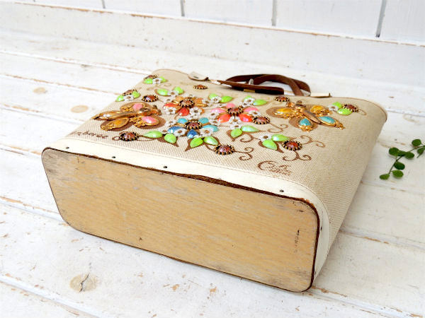 Enid Collins エニッドコリンズ・Jmboree・フラワー・ヴィンテージ・バッグ・カバン