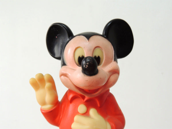 1978's ミッキーマウス Mickey Mouse・ヴィンテージ・ラバードール・人形・TOY