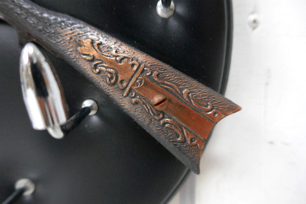 ライフルモチーフ 猟銃・ヴィンテージ・ウォールフック・キーフック・ウォールデコ・壁飾り・里帰り品