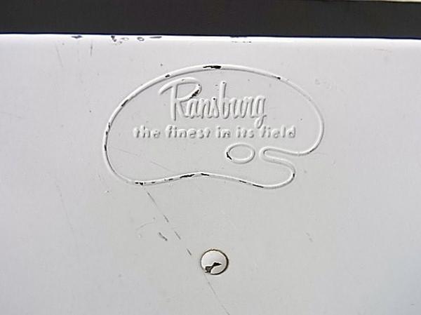 【ランズバーグ】フルーツ柄・ティン製・アンティーク・ラップ&ペーパータオルホルダー 　USA