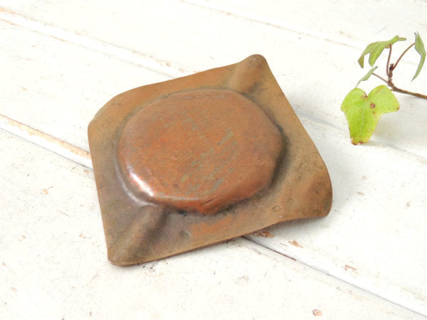 デザイン・銅製・ヴィンテージ・マネートレイ&灰皿・USA・ミッドセンチュリー