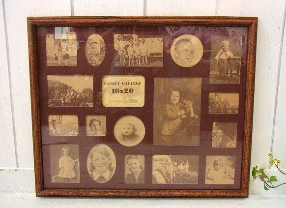 【WALLWORKS】デッドストック・ヴィンテージ・木製・フォトフレーム/額縁 USA