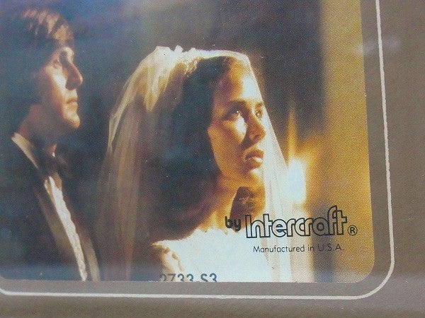 【Intercraft】ウッド柄・デッドストック未使用・ヴィンテージ・フォトフレーム/額縁 USA