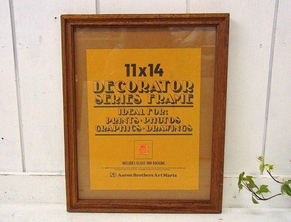 【Aaron Brothers】デッドストック・ヴィンテージ・木製フレーム/額縁/フォトフレーム