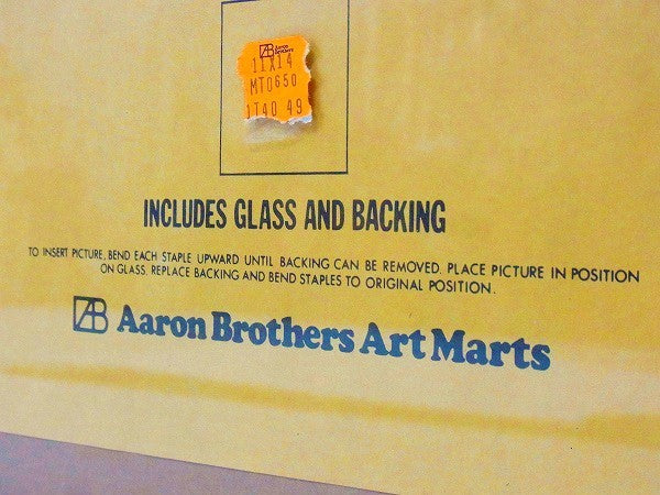 【Aaron Brothers】デッドストック・ヴィンテージ・木製フレーム/額縁/フォトフレーム