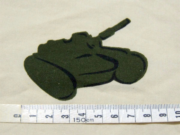 【USミリタリー】戦車&落下傘兵&軍用機・米軍・ヴィンテージ・ユーズドシーツ(フラットタイプ)