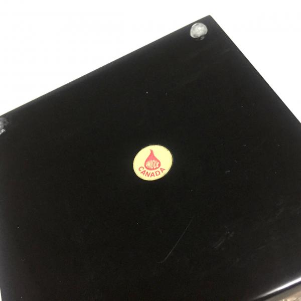 【1セント】1974年ペニー入り・キューブ型・樹脂製・ヴィンテージ・ペーパーウェイト・文鎮