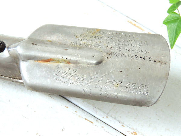 Huffman CANSPOUT ヴィンテージ　オイル缶　オープナー　USA インダストリアル ガレージ雑貨
