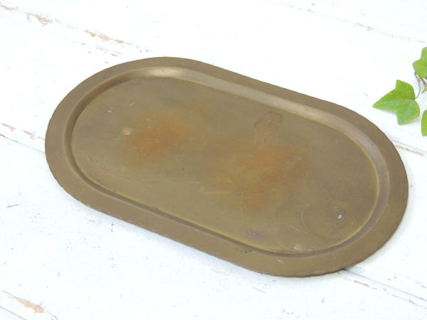 【北欧・SWEDEN・スウェーデン】・真鍮製・アンティーク・マネートレイ&ポケットチェンジ