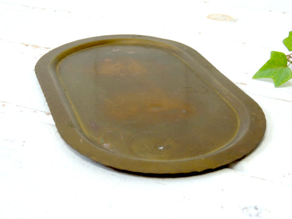 【北欧・SWEDEN・スウェーデン】・真鍮製・アンティーク・マネートレイ&ポケットチェンジ