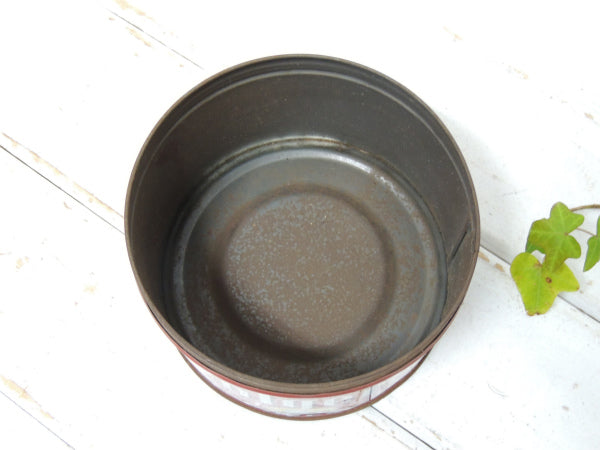 【フォルジャーズ・SF】赤・1959's・ブリキ製・ビンテージ・コーヒー缶・ティン缶・USA