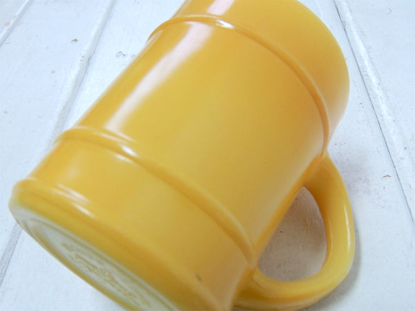 【Fire King】ファイヤーキング・イエロー・バレルマグ/レンジャーマグ USA