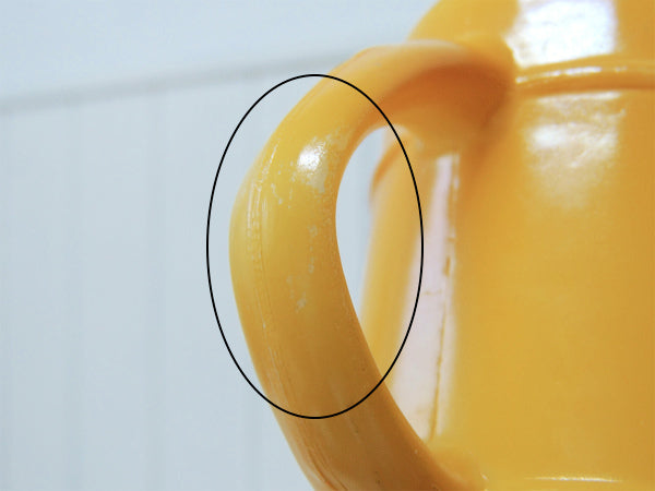 【Fire King】ファイヤーキング・イエロー・バレルマグ/レンジャーマグ USA