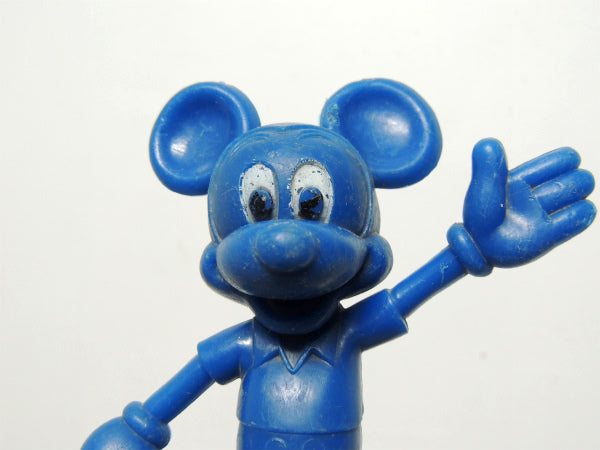 【1978's・ミッキーマウス】Mickey Mouse・USA・ヴィンテージ・ドール・フィギア・青