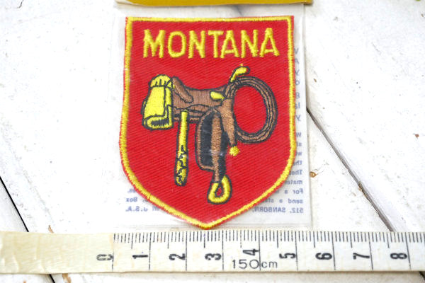 モンタナ・MONTANA 馬具・アメリカンビンテージ ・刺繍 ワッペン ファッション・アメカジ
