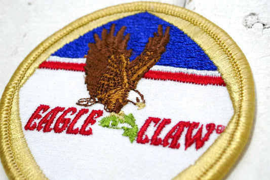 EAGLE CLAW 釣具 ブランド 70's デッドストック ヴィンテージ 刺繍 ワッペン パッチ ファッション USA