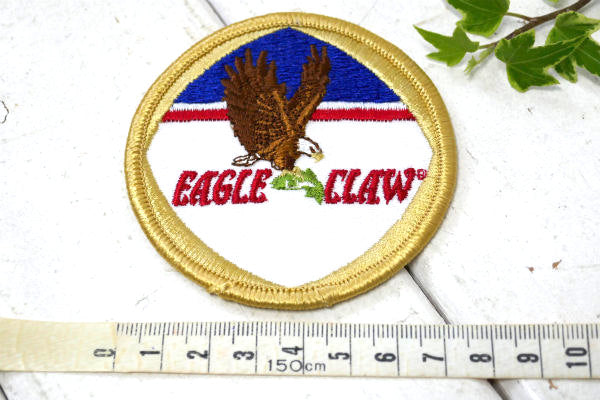 EAGLE CLAW 釣具 ブランド 70's デッドストック ヴィンテージ 刺繍 ワッペン パッチ ファッション USA