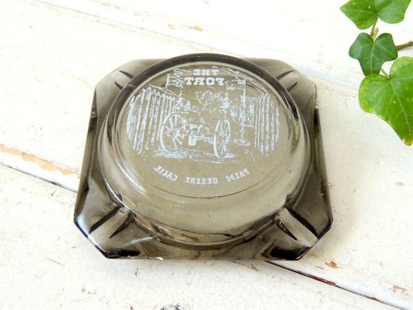 1960's・カリフォルニア THE FORT・大砲&星条旗・パームデザート・ヴィンテージ・灰皿