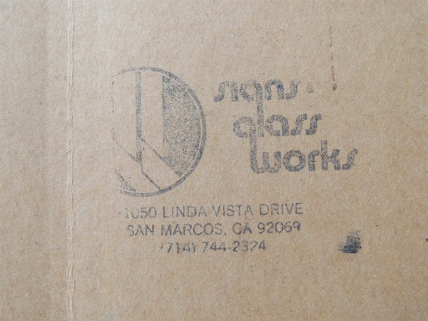【Tony Lama・トニー・ラマ】ウエスタンブーツ・ヴィンテージ・店頭用・ミラーサイン・看板