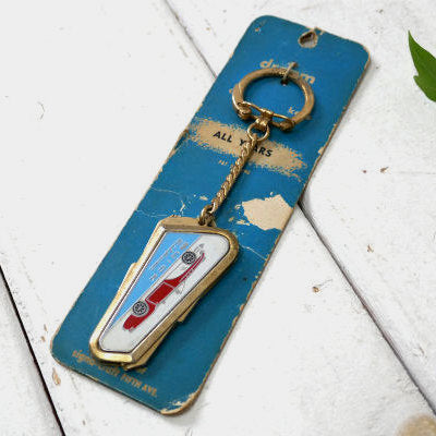 BUICK Wildcat ビュイック ワイルドキャット オープンカー アメ車 デッドストック ヴィンテージ キーホルダー ブランクキー KEY 鍵 USA