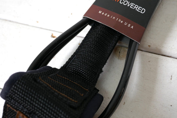 HEAVY DUTY 最強 STAY COVERED ステイカバード USA 7'HandTied リーシュ サーフィン 8ミリ