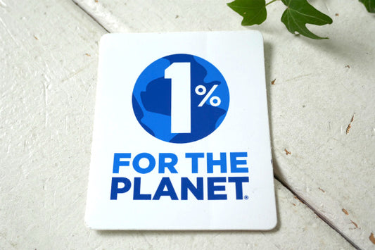 地球 パタゴニア patagonia 1% FOR THE PLANET ステッカー 自然環境 USA カリフォルニア