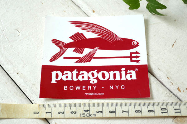 patagonia・パタゴニア Flying-Fish・フライング・フィッシュ BOWERY・NYC 限定・非売品・ステッカー