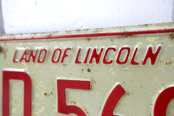 1974年 ILLINOIS イリノイ州 ヴィンテージ ナンバープレート カーライセンス USA  アメ車
