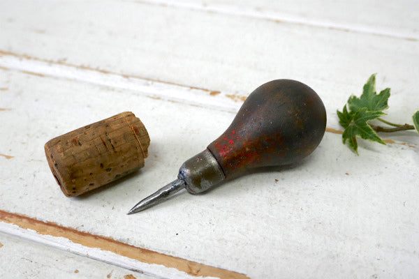 アメリカ製 ウッドハンドル ヴィンテージ アイスピック BAR バー 氷割り MADE IN U.S.A.