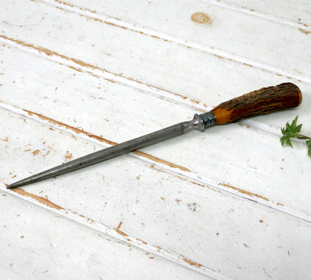 Wostenholm 英国 角 ハンドル ヴィンテージ ナイフシャープナー シャープナー 研ぎ棒 やすり棒 キャンプ アウトドア