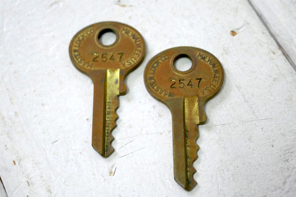 Master Lock Co ライオン マスターロック デッドストック ヴィンテージ 南京錠 パッドロック 真鍮鍵2本付き USA