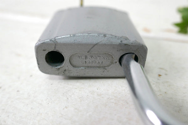 CHICAGO LOCK CO. シカゴ デッドストック ヴィンテージ 南京錠 パッドロック 真鍮鍵2本付き USA