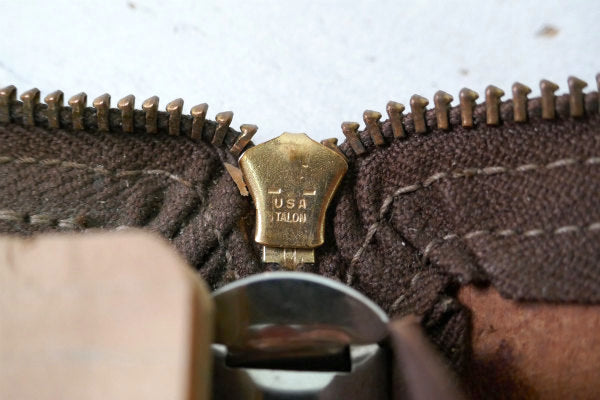 BELL SYSTEM PACIFIC TELEPHONE ベルシステム 電話会社 レザー製 アドバタイジング ヴィンテージ リングファイル 手帳 TALONジップ