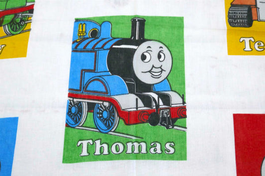 機関車トーマスとなかまたち パネル柄 カーテン 生地 キャラクター アメリカ製