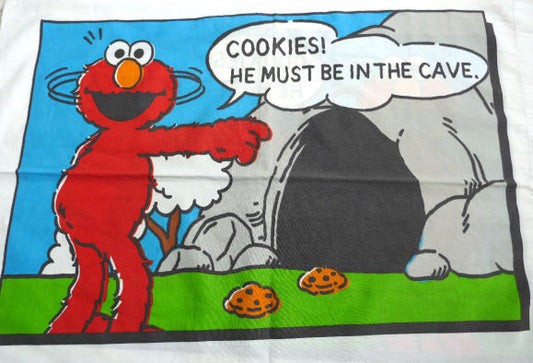 エルモ セサミストリート クッキー柄 ピローケース 枕カバー キャラクター Sesame Street