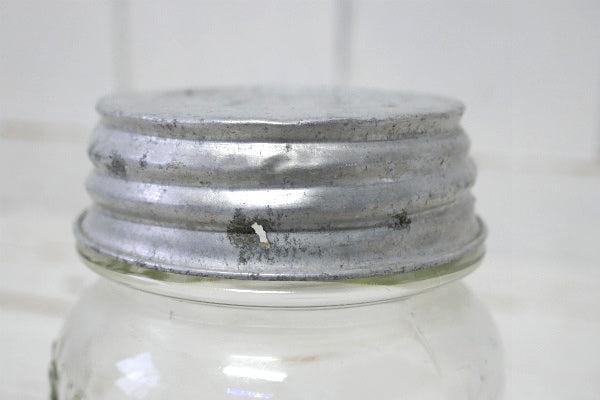 MISSION MASON  JAR California 1920's アンティーク メイソンジャー ガラス瓶 ガラスジャー 保存瓶 USA