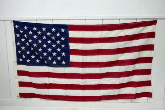 Atlas Flag Corporation ビッグサイズ コットン製 ヴィンテージ 星条旗 アメリカンフラッグ 旗 インテリア 壁飾り USA