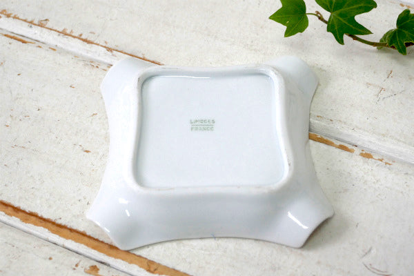 Limoges リモージュ フランス エッフェル塔 パリ 陶器製 ヴィンテージ 灰皿 アシュトレイ スーベニア