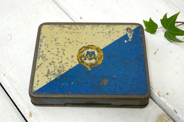 イギリス ARISTON Noblesse シガレット アンティーク OLD タバコ缶 ティン缶 小さな缶