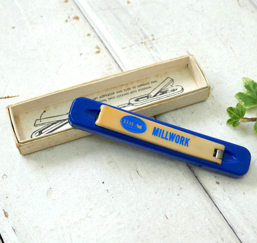 MILLWORK Cameron & Co Wholesale アドバタイジング スライド式 デッドストック ヴィンテージ ポケットナイフ ポータブルナイフ キャンプ フィッシング