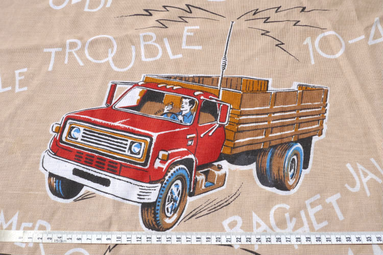 アメ車 トラック ジープ フリンジ付き レトロ ヴィンテージ ベッドスプレッド ベッドカバー 大判サイズ USA