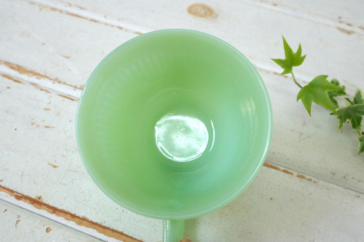 Fire King ファイヤーキング ジェダイ ジェード ヴィンテージ ジェーンレイ カップ&ソーサー 食器 美品