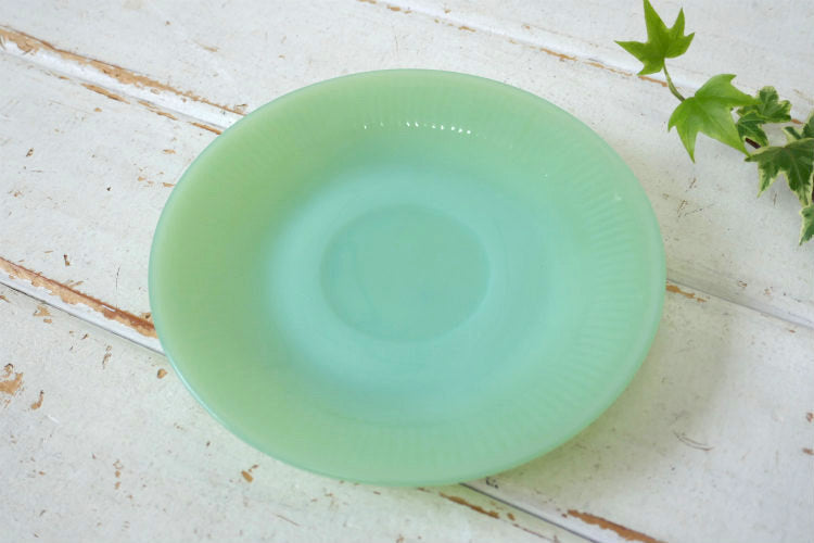 Fire King ファイヤーキング ジェダイ ジェード ヴィンテージ ジェーンレイ カップ&ソーサー 食器 美品