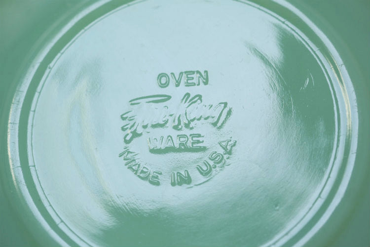 Fire King ファイヤーキング ジェダイ ジェード ヴィンテージ ジェーンレイ カップ&ソーサー 食器 美品