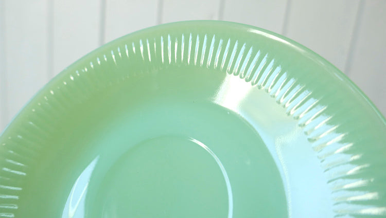 Fire King ファイヤーキング ジェダイ ジェード ヴィンテージ ジェーンレイ カップ&ソーサー 食器 美品